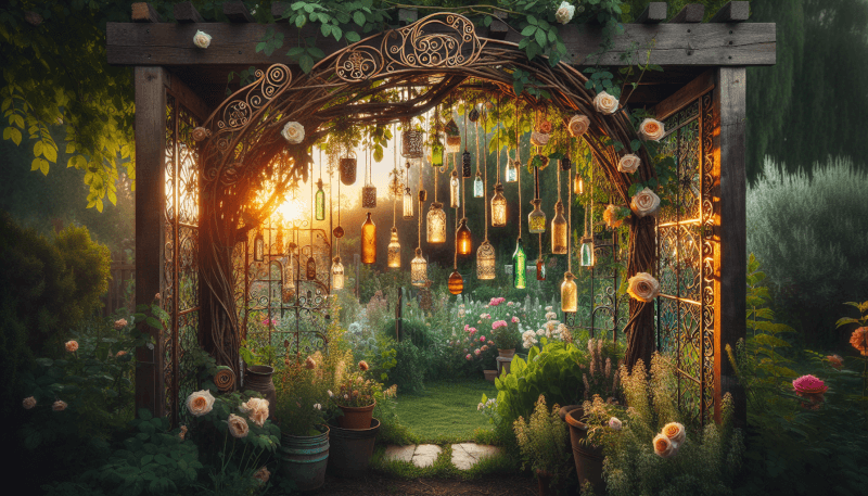 DIY Garden Arbor Ideas For A Romantic Touch