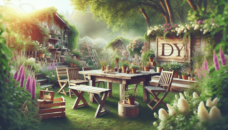 DIY Garden Furniture Projects For Your Outdoor Space