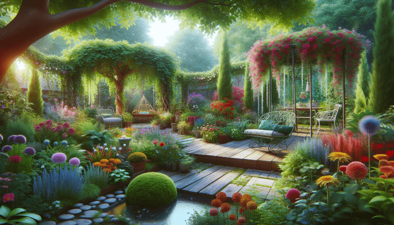 How To Create A Beautiful DIY Garden Oasis