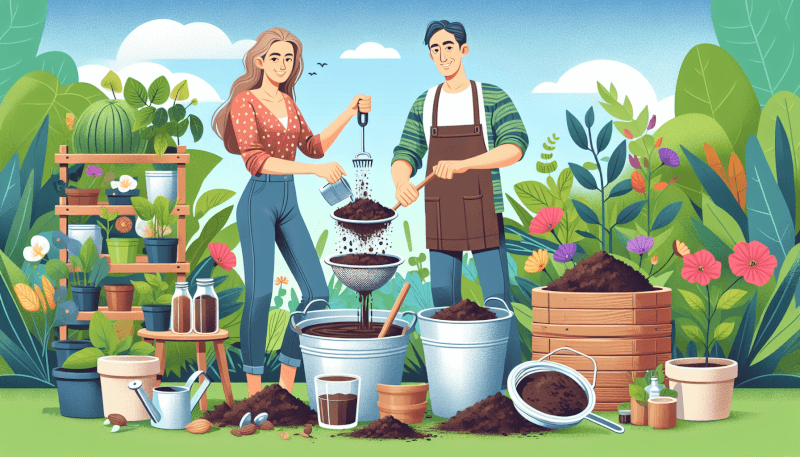 How To Make Your Own DIY Garden Compost Tea