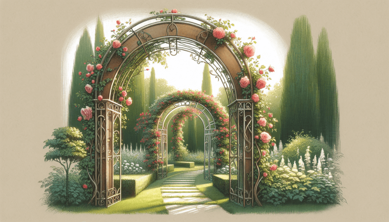 DIY Garden Arch Ideas For A Grand Entrance