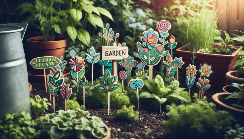 Easy DIY Projects For Making Your Own Garden Markers