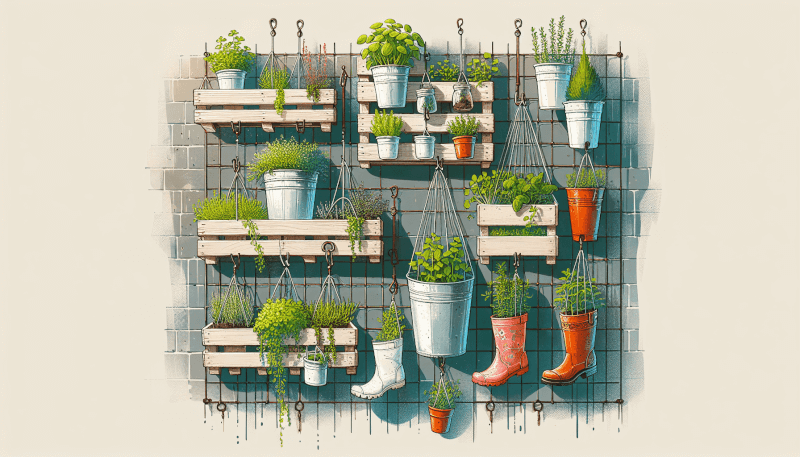 Top 5 DIY Vertical Herb Garden Ideas