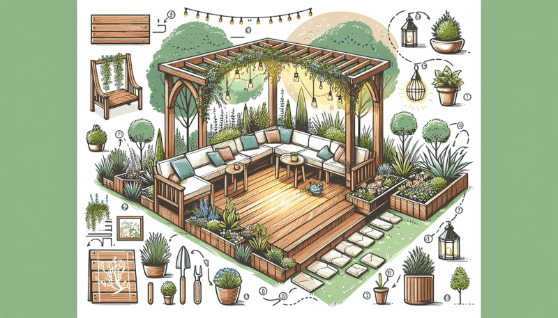 diy garden seating ideas for outdoor entertaining 4