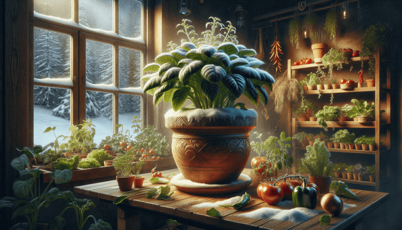 indoor winter vegetable gardening 1